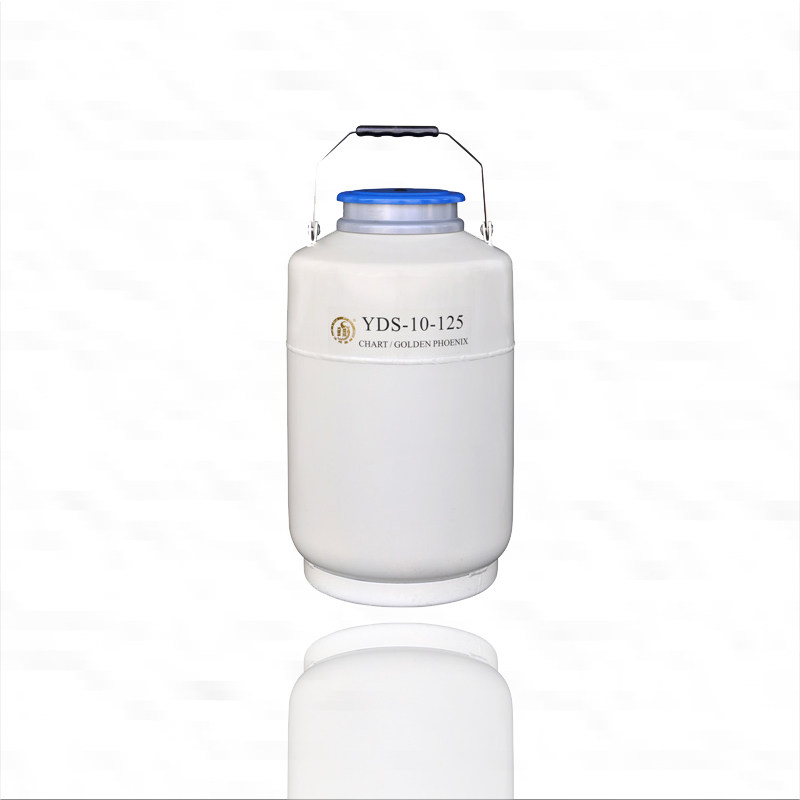 大口径液氮罐YDS-10-125储存型液氮生物