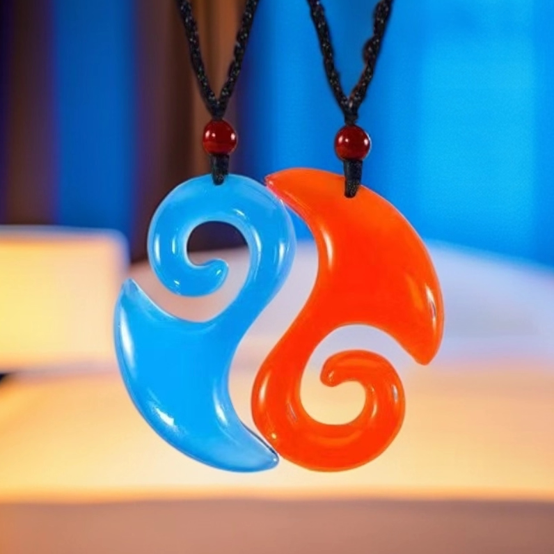 哪吒2 魔珠霊珠高級ネックレス クリエイティブジュエリー 哪吒敖冰ファンアートグッズ 学生向けペンダントギフト