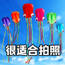 New software octopus kite new large upscale adult software Eight-claw fish Microwind is easy to fly beginners children
