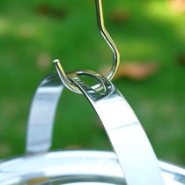 Outdoor Camping Tripod Camp Fire Tripod Aluminum Alloy Grill Portable Hanging Pan Bracket Bonfire Grilled Meat Rack