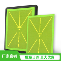 HOW TRUE golf pad bead ball hitting trajectory beginner training trace detection pad swing practice device