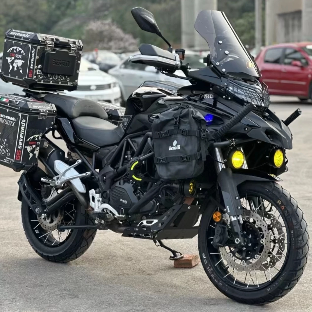Новый Wuji 525ds ралли-кар на кромке 500ds для внедорожных гонок Benelli 502x дорожный мотоцикл