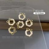 Ювелирное украшение со стразами, украшение для ногтей, цирконий из жемчуга, бусины, аксессуар, легкий роскошный стиль, популярно в интернете