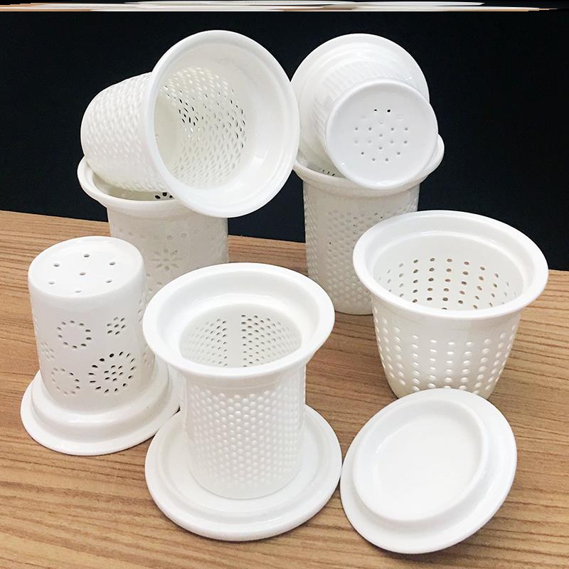 tea cup built-in strainer ceramic liner tea leakage tea tea water separator water cup office flower teapot over accessories pass-Taobao