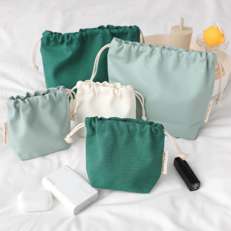 Bag built-in bag solid color bundle pocket three-dimensional large-capacity cosmetic bag women's sundries storage bag partition drawstring liner