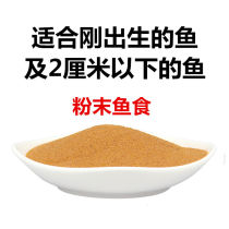 Small fish stock viviparous fish food food food young fish powder feed Peacock fish anchovy fish fish mouth