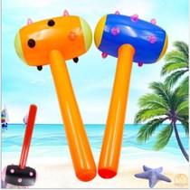 PVC inflatable mace hammer 85cm large childrens play hammer cartoon mallet manufacturer game parent-child prop color