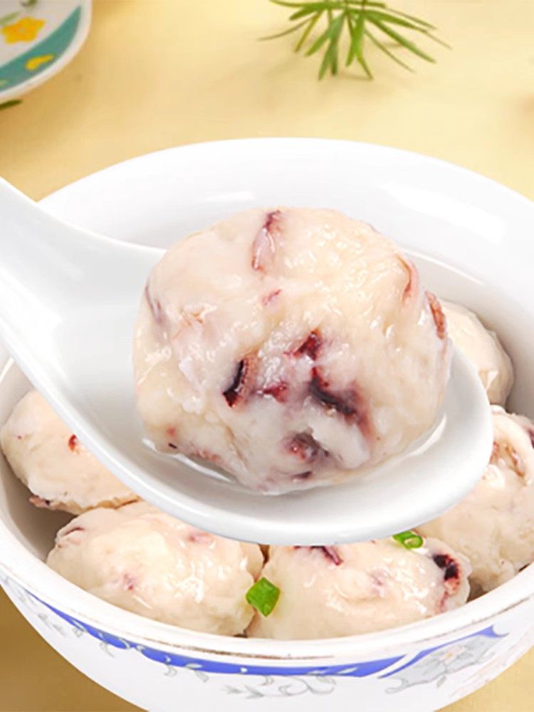 安井仿花枝丸：解锁冬季美食新体验，速冻火锅料的美味革命！-墨鱼丸-淘宝百科网