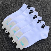 100% cotton socks mens socks spring and autumn mens sweat-absorbing breathable deodorant four seasons thickening low-top short-tube sports
