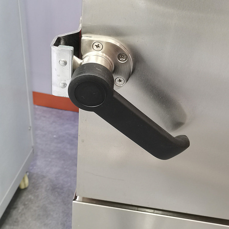 Steamed Rice Cart Cabinet Handle Steam Box Door Lock Oven Accessories Stainless Steel Handle Oven Handle Seafood Steam Cabinet Door Handle