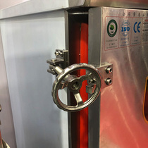 Roulette handle lock drying cabinet handwheel lock cold storage door lock oven lock high pressure steam cabinet handle