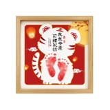 Детские отпечатки рук и ног для новорожденных для младенца, чернильная подушечка, фоторамка, сувенир