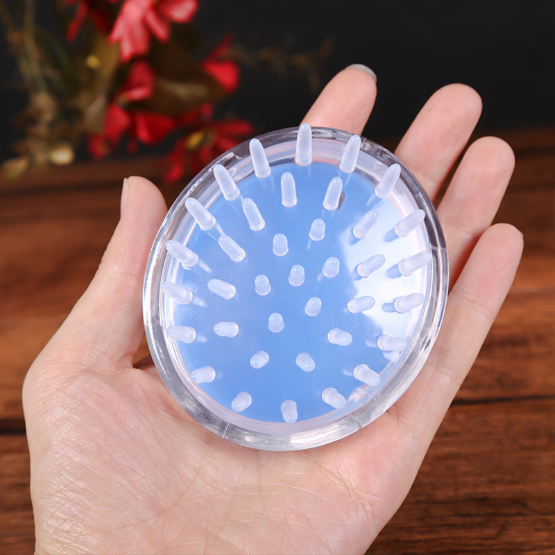 Massage Shampoo Brush Airbag Silicone Meridian Brush Massager Massage Comb Home Shampoo Barber Shop Shampoo Comb