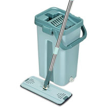 2021 new flat-panel mop hand-wash-free lazy scratcher dry and wet dual-use wooden floor magic tool