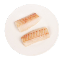 Cod pieces 260g Alaska deep sea cod steak non-real cod free complementary food baby infant recipe SF Express