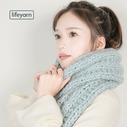 Шарф ручной работы, набор материалов, сумка, плетеный удерживающий тепло клубок пряжи, «сделай сам»