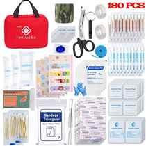 FirstAidKit180PieceAll-PurposeTacticalEmergencyKit