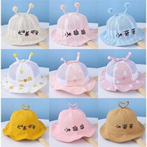 Baby hat spring and autumn summer thin sun hat 3-24 months cotton adjustable boy girl baby fisherman hat