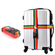 Luggage Strap Cross Belt Packing Travel Suitcase Password 1
