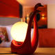 Creative Swan Bedside Lamp for Wedding Bedroom, Modern and Romantic, Warm and Stylish, Personalized Wedding Room Decoration