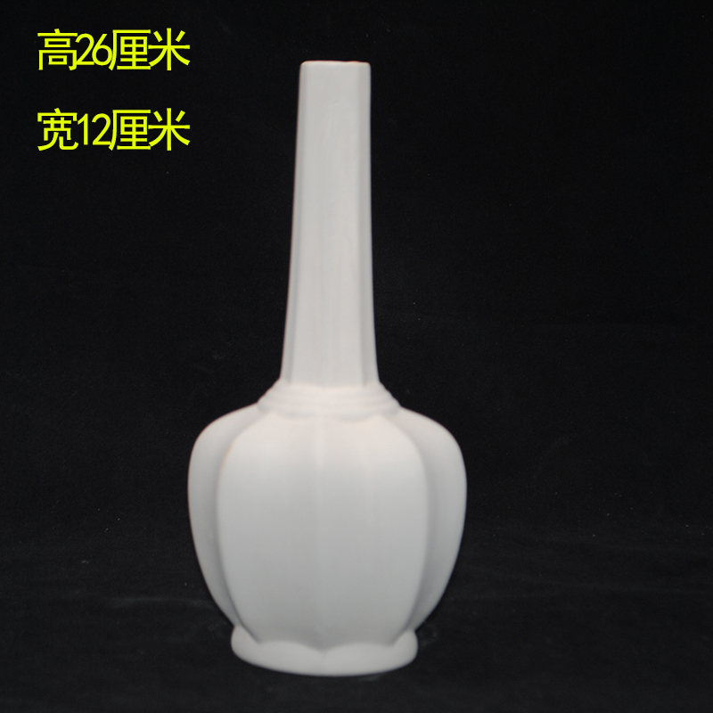 Fufeng Temple Eight-Sided Vase Ceramic Plaster Mold Injection Mud Pottery Greenware Antique-Style Porcelain DIY
