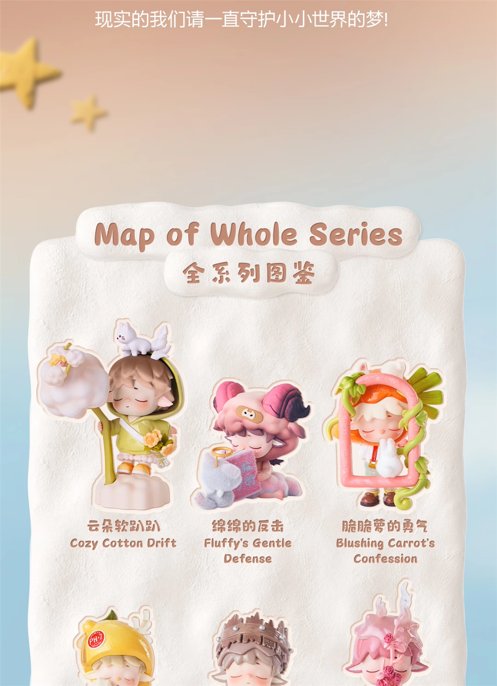 Heyone MIMI Little World Sweet Conquests Series Blind box Figure