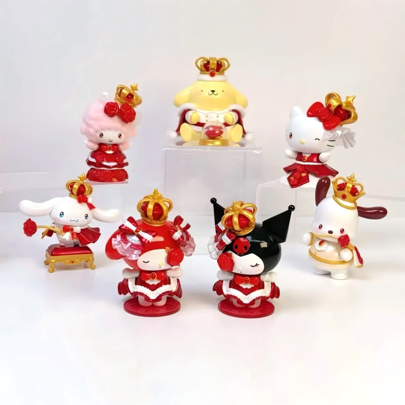 Authentic Toptoy Sanrio Blind Box Rose Night Trendy Toy Figure Cute Doll Girl Gift Toy Decoration