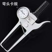 Weihai outer diameter thickness gauge with gauge caliper 0-50mm0-80mm0-100mm with gauge caliper