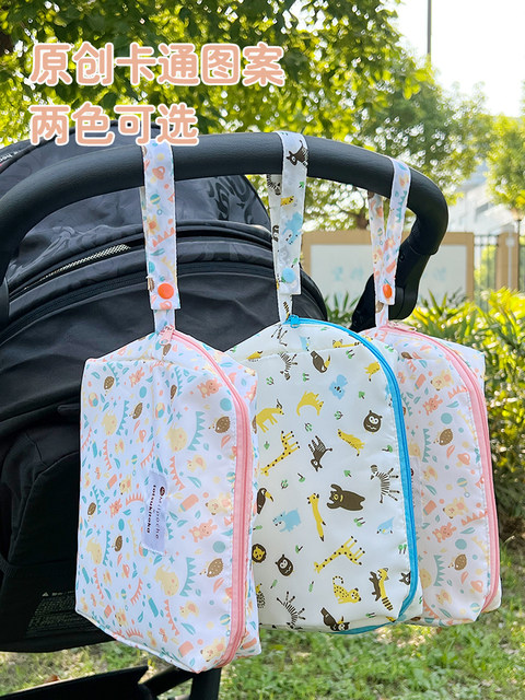 Diaper Storage Bag, Baby-Specific, Portable, Waterproof, Large-Capacity Diaper Bag for Outings