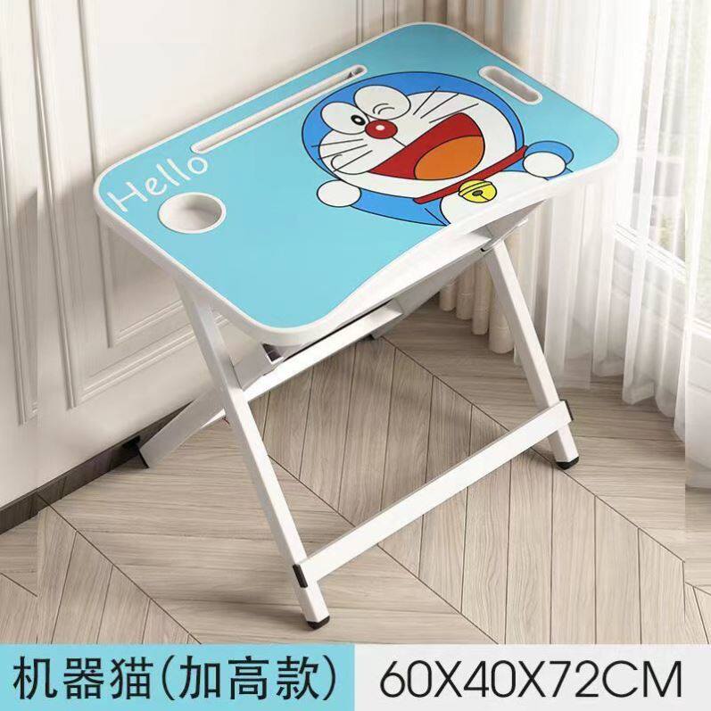 Learning table children's foldable desk home writing desk table student homework desk free installation table and chair set