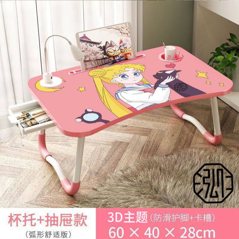 Bed folded small tables lazy lazy students learn dormitory bedroom floating window writing desk