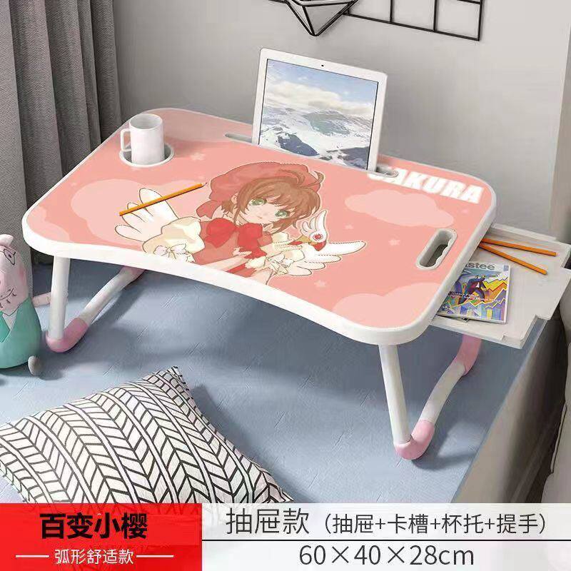 Study Table Children Foldable Desk Home Writing Desk Desk Students Doing Homework Desks Free installation of table and chairs 