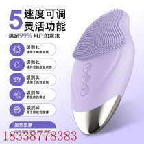 Cross-border electric facial cleanser silicone facial cleanser USB rechargeable beauty device facial pore cleaner beauty device