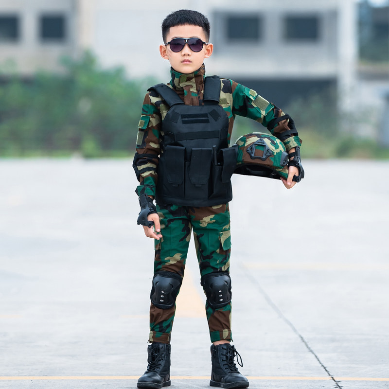 Children's 1st children's camouflage costume special forces suit boys long-sleeved spring equipment