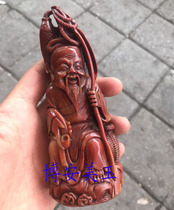Imitation yellow dragon jade raw stone fishermans handle piece imitation field yellow jade fishermans profit small ornaments home decoration gifts Shoushan