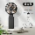 FUNME Power Bank treo cổ gấp cầm tay quạt nhỏ sạc mini di động cầm tay nhỏ cắm trại ngoài trời Quạt ký túc xá sinh viên di động văn phòng để bàn quạt điện Quạt điện 4 tốc độ quạt tích điện điện máy xanh