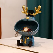 Entrance Door Opening Key Containing Pendulum Pieces Living-room Light Lavish Shoes Cabinet Xuanguan Deer Moving Residence Decorations Jo Relocation Gifts