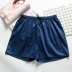 Mỹ tiêu chuẩn 2019 xuân hè mới cho nữ bộ đồ ngủ cotton mới có thể mặc bên ngoài quần nhà cotton quần nhà quần mặc nhà unisex Quần tây
