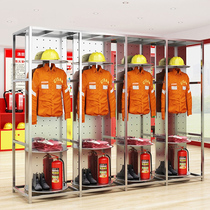 304 stainless steel fire fighting clothes rescue equipment hanging garment jacket protective clothing rescue apparatus