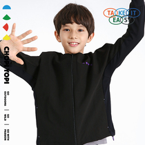 chopiyopi children's collarless waterproof jacket new spring autumn sports outdoor jacket