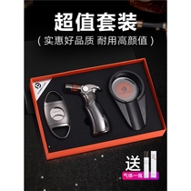 German cigar scissors cigar scissors lighter set tool three-in-one pliers punch ashtray cigar special
