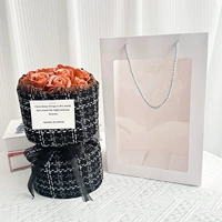 Black Pattern Kabuccino (11) Подарочные пакеты Window