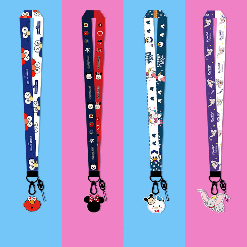 Child key buckle hanging neck son student key ring male and female minimalist anti-loss hanging wrist pendant rope mobile phone hanging rope