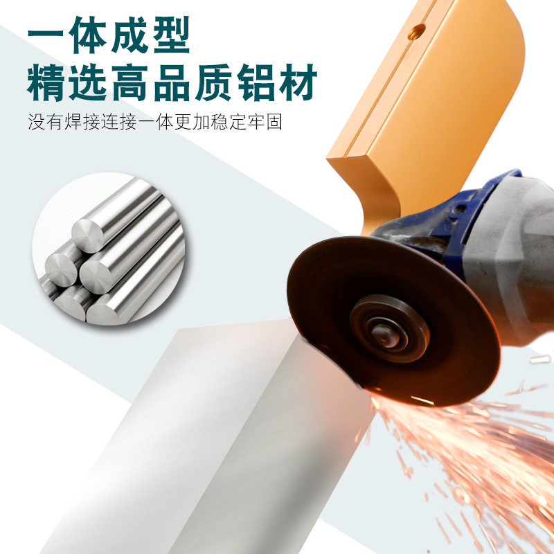 Left aluminum zinc alloy integral cabinet door handle Nordic drawer black handle extended handle hardware