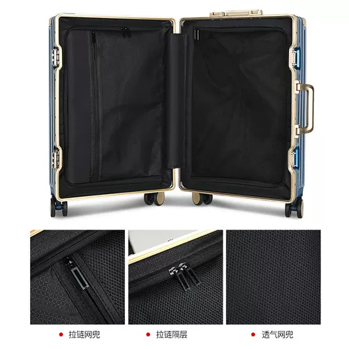 Кенгуру, вместительный и большой универсальный зеленый чемодан