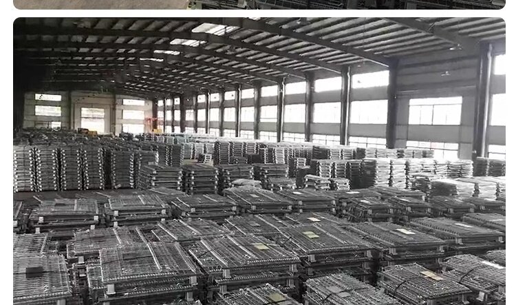 Хранение клетке 仓储笼折叠铁框仓库笼快递笼车周转箱储物笼蝴蝶笼铁笼铁框网格笼