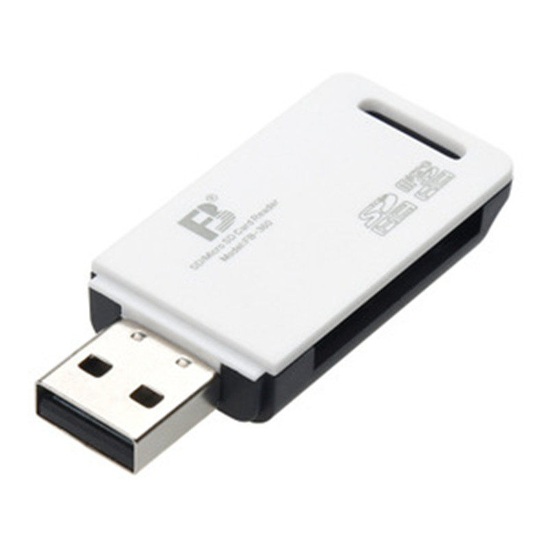 FB Mark 360 Card Reader Micro SDSD Card TF Card Two-in-one USB Card Reader Support 512G 