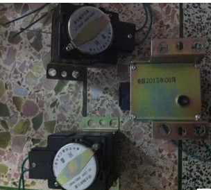 洗衣机牵引器 排水阀 AC:220V 50HZ/60HZ 【两线六孔黑色】