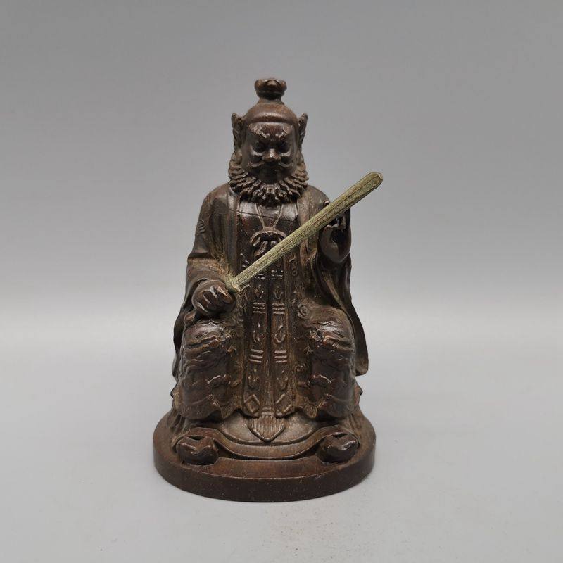 Ancient Play Miscellaneous Bronze Ware Collection Pendulum Pieces of Zhang Dao Mausoleum Buddha's tabletop dedicated to small pendulum pieces
