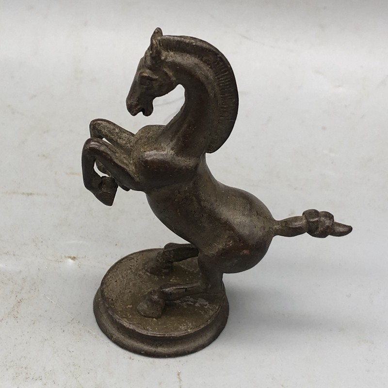Ancient Play Miscellaneous Retro Bronze Ware Zodiac Horse Pendulum Pieces Horse To Successful Solid Bronze Horse Home Tabletop Pendulum